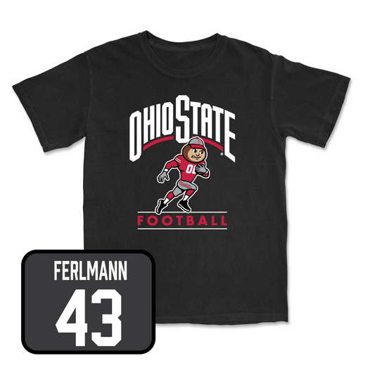 Football Black Gridiron Tee - John Ferlmann