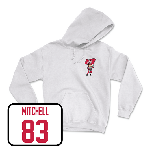 White Football Brutus Hoodie 6 Youth Small / Joop Mitchell | #83