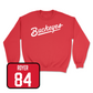 Red Football Script Crew 6 Youth Small / Joe Royer | #84