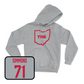 Sport Grey Football The Hoodie 6 Youth Small / Josh Simmons | #71