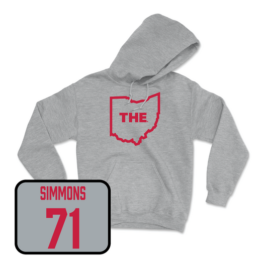 Sport Grey Football The Hoodie 6 Youth Small / Josh Simmons | #71