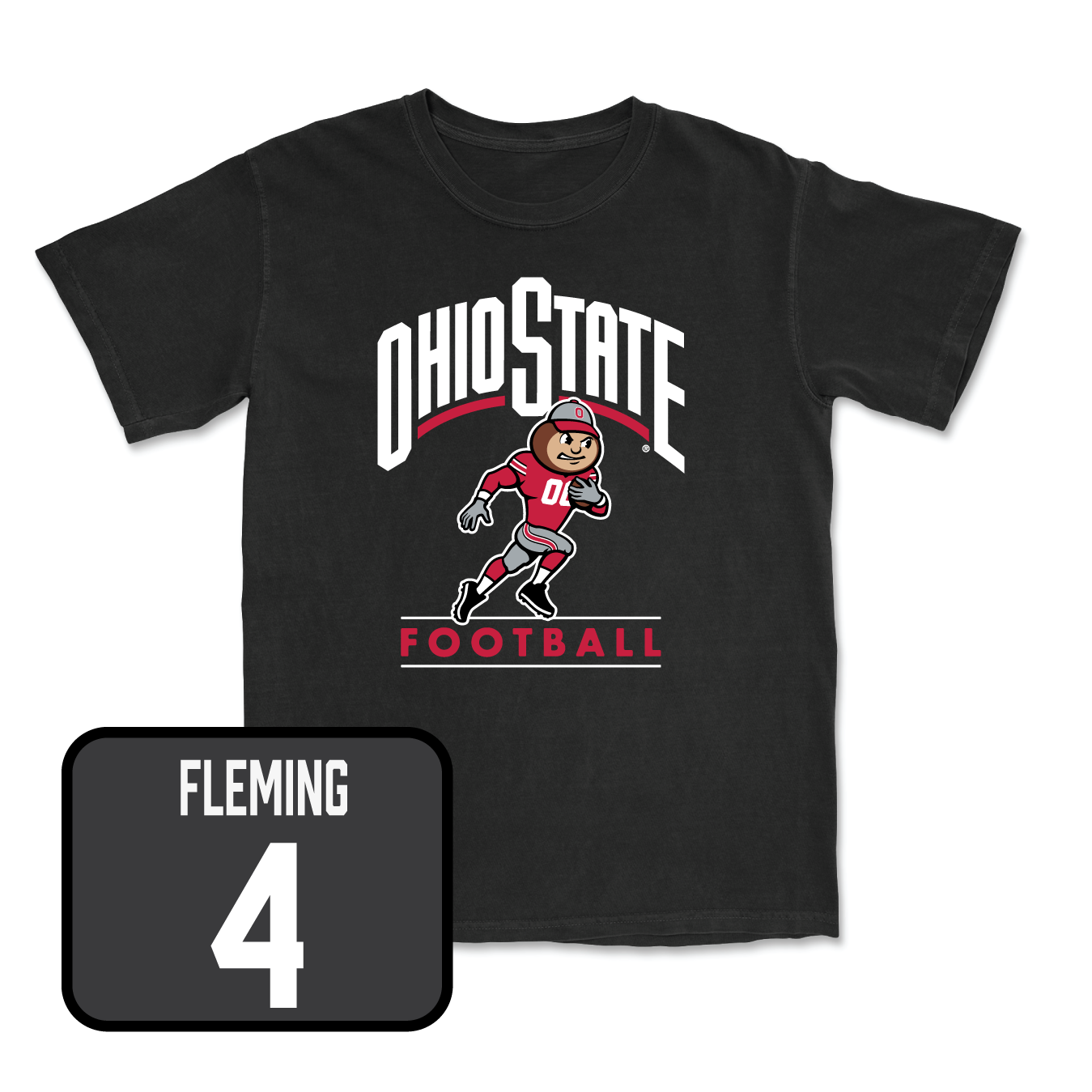 Football Black Gridiron Tee - Joshua Mickens