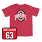 Red Football Team Tee - Joshua Mickens