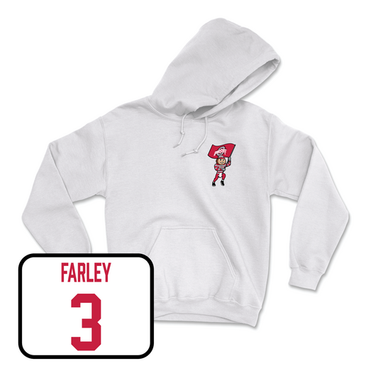 White Softball Brutus Hoodie Youth Small / Kaitlyn Farley | #3