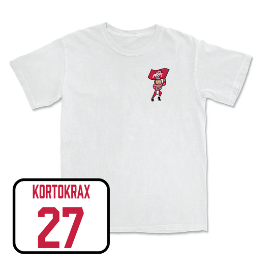White Softball Brutus Comfort Colors Tee Youth Small / Kami Kortokrax | #27
