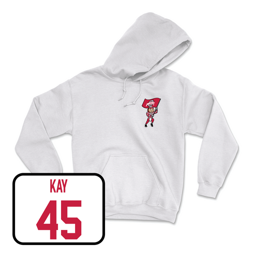 White Softball Brutus Hoodie Youth Small / Kennedy Kay | #45