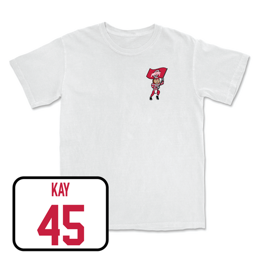 White Softball Brutus Comfort Colors Tee Youth Small / Kennedy Kay | #45