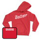 Red Men's Gymnastics Script Hoodie - Thomas Thackston