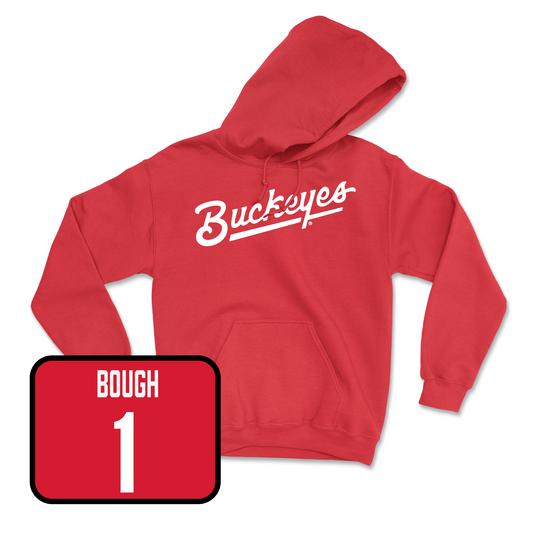 Red Field Hockey Script Hoodie 2 Youth Small / Leanne Bough | #1