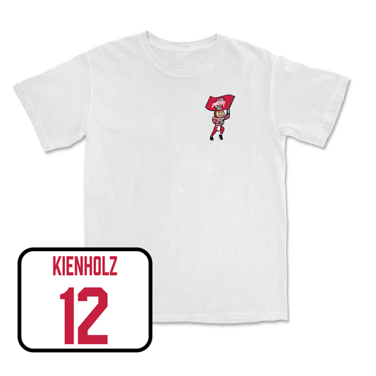 White Football Brutus Comfort Colors Tee 8 Youth Small / Lincoln Kienholz | #12