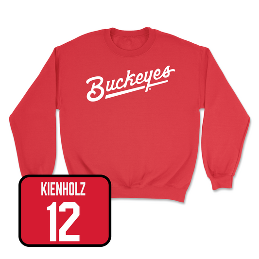 Red Football Script Crew 8 Youth Small / Lincoln Kienholz | #12