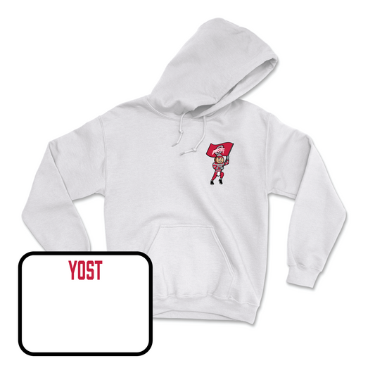 White Swimming & Diving Brutus Hoodie 2 Youth Small / Lyle Yost