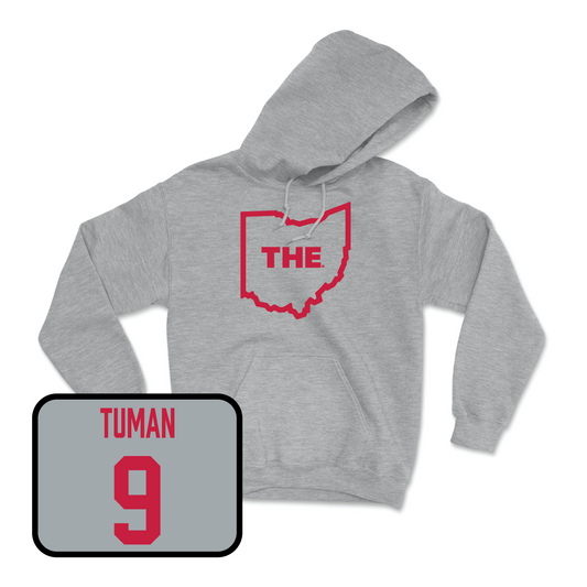 Sport Grey Women's Volleyball The Hoodie 2 Youth Small / Mia Tuman | #9
