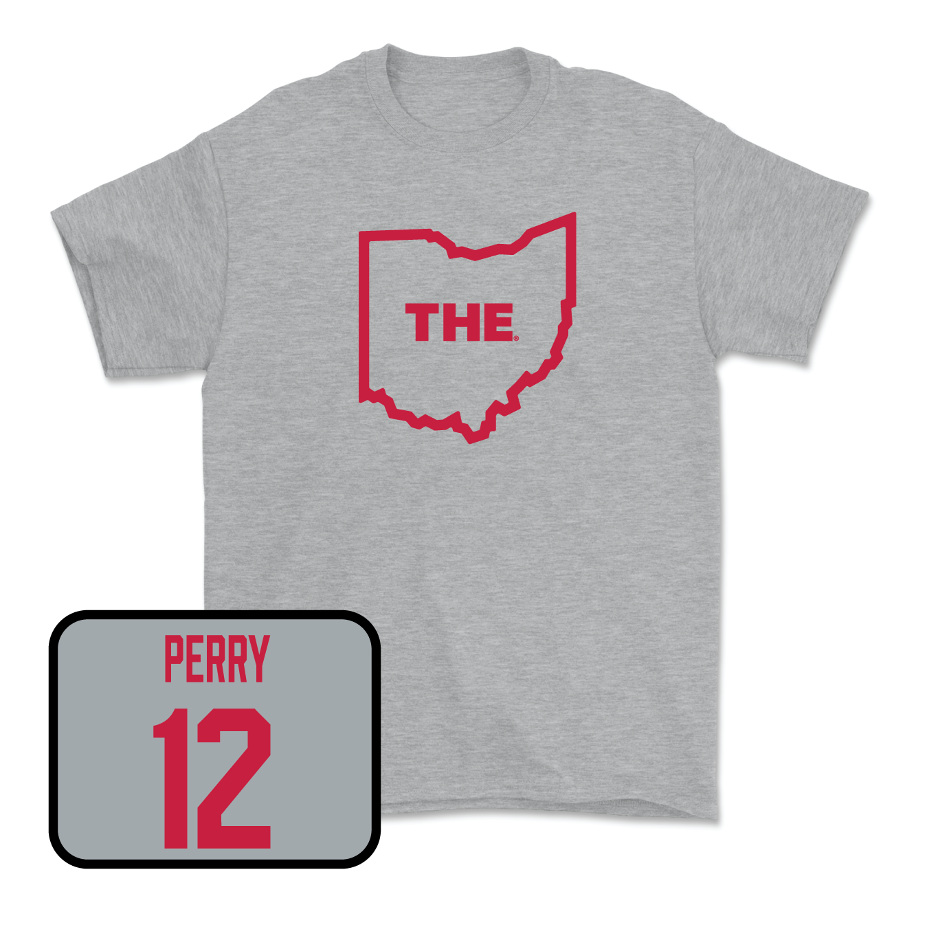 Sport Grey Women's Basketball The Tee 2 Youth Small / Mya Perry | #12
