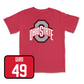 Red Football Team Tee - Ryan Rudzinski