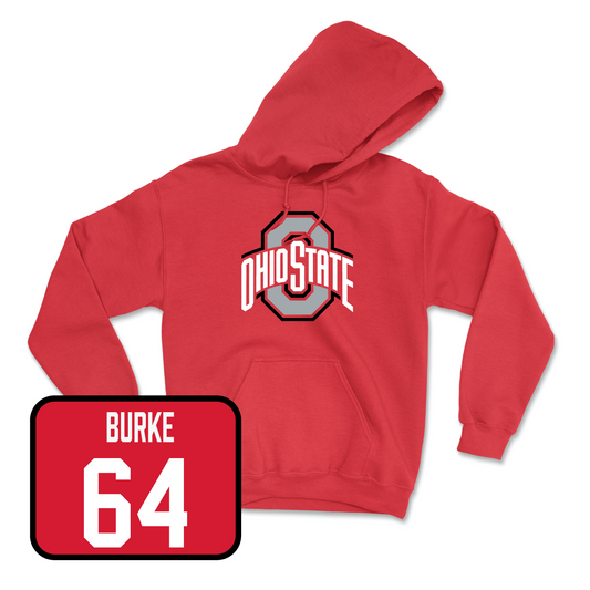 Red Football Team Hoodie - Reis Stocksdale