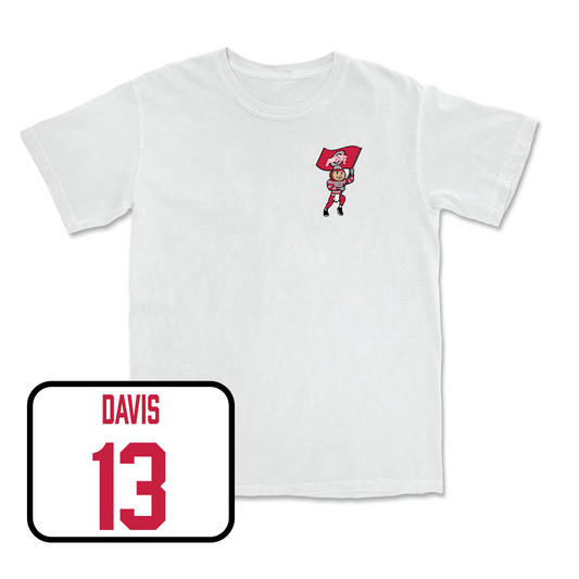 White Men's Soccer Brutus Comfort Colors Tee Youth Small / Reed Davis | #13