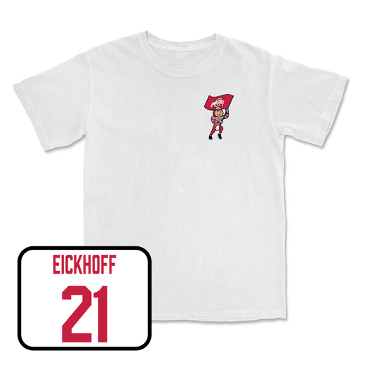 White Field Hockey Brutus Comfort Colors Tee 3 Youth Small / Reagan Eickhoff | #21