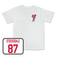 White Football Brutus Comfort Colors Tee 9 Youth Small / Reis Stocksdale | #87