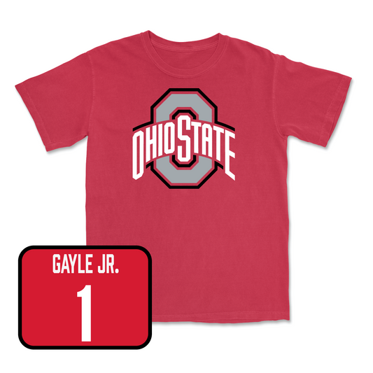 Red Men's Basketball Team Tee 2 Youth Small / Roddy Gayle Jr. | #1