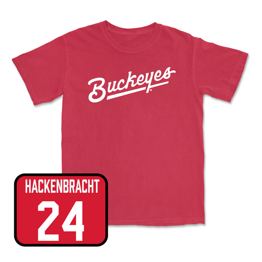 Red Softball Script Tee - Lexi Paulsen