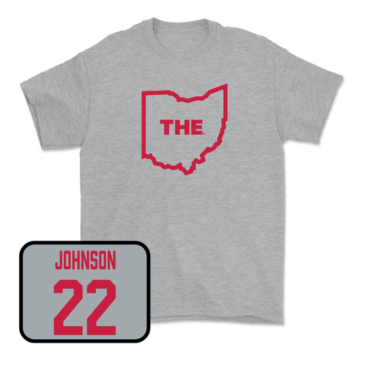 Sport Grey Women's Lacrosse The Tee 4 Youth Small / Sarah Johnson | #22