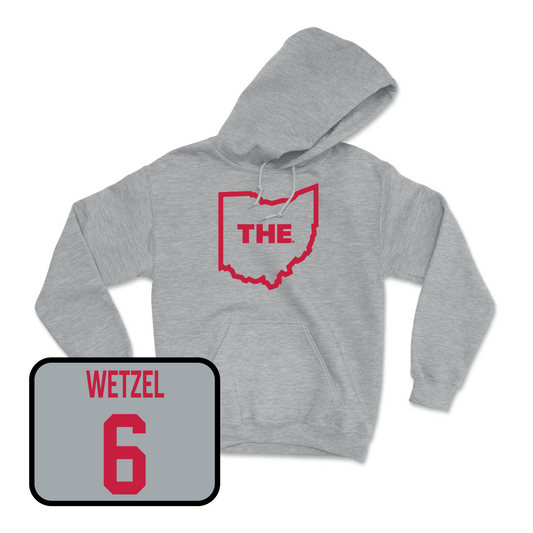 Sport Grey Men's Volleyball The Hoodie Youth Small / Shane Wetzel | #6