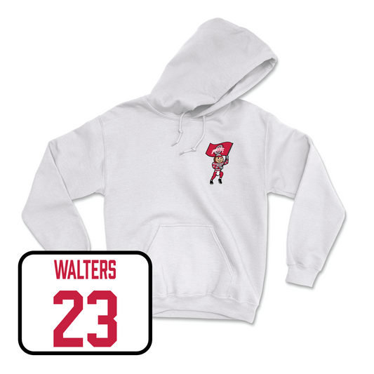 White Women's Soccer Brutus Hoodie Youth Small / Sydney Walters | #23