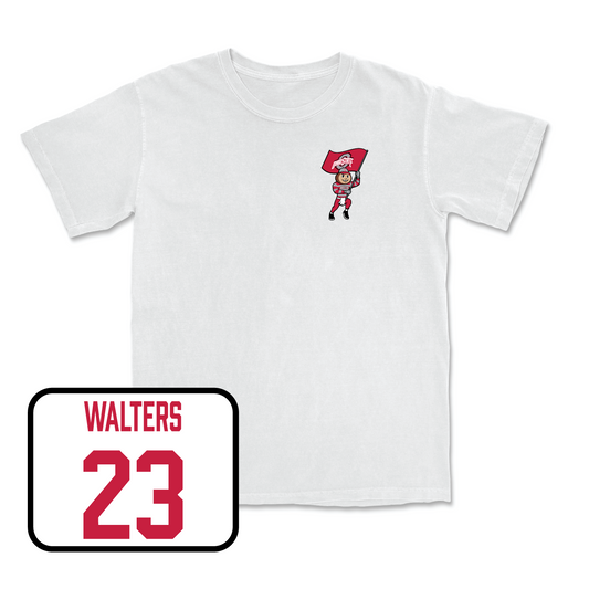 White Women's Soccer Brutus Comfort Colors Tee Youth Small / Sydney Walters | #23