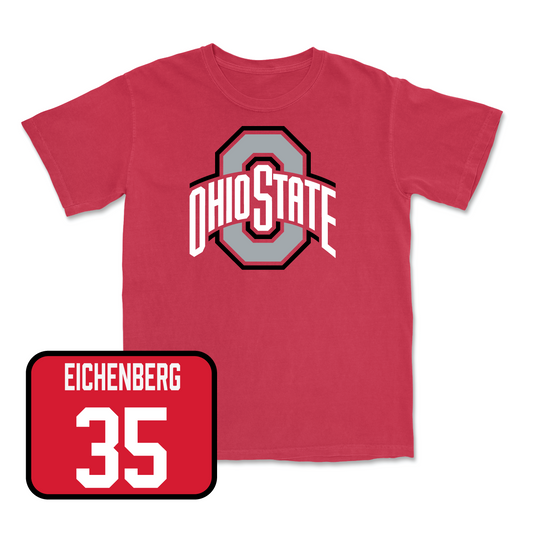 Red Football Team Tee 10 Youth Small / Tommy Eichenberg | #35