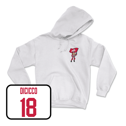 White Men's Lacrosse Brutus Hoodie 5 Youth Small / Trent DiCicco | #18