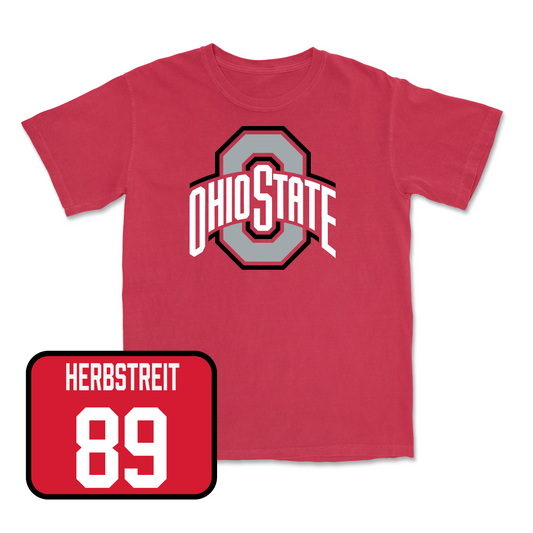 Red Football Team Tee 11 Youth Small / Zak Herbstreit | #89