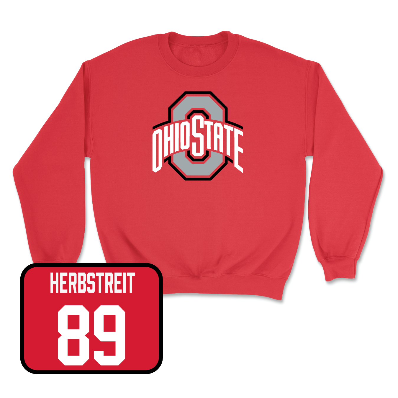 Red Football Team Crew 11 Youth Small / Zak Herbstreit | #89