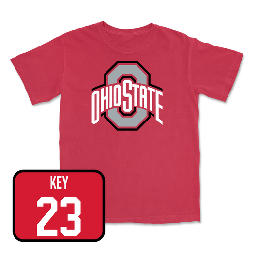 Red Men's Basketball Team Tee 2 Youth Small / Zed Key | #23