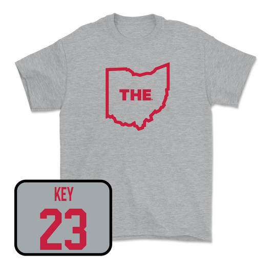 Sport Grey Men's Basketball The Tee 2 Youth Small / Zed Key | #23