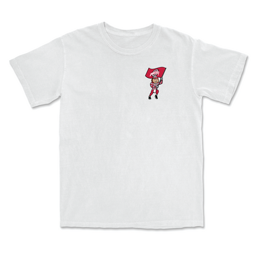 Men's Ice Hockey White Brutus Comfort Colors Tee - Joe Dunlap