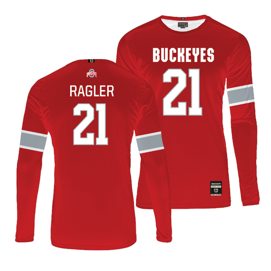 Ohio State Women's Red Volleyball Jersey - Zaria Ragler | #21