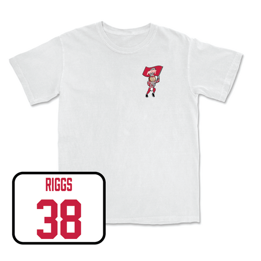 Football White Brutus Comfort Colors Tee  - Eli Riggs