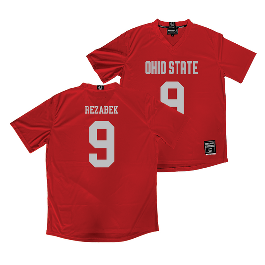 Ohio State Women's Lacrosse Red Jersey - Emily Rezabek