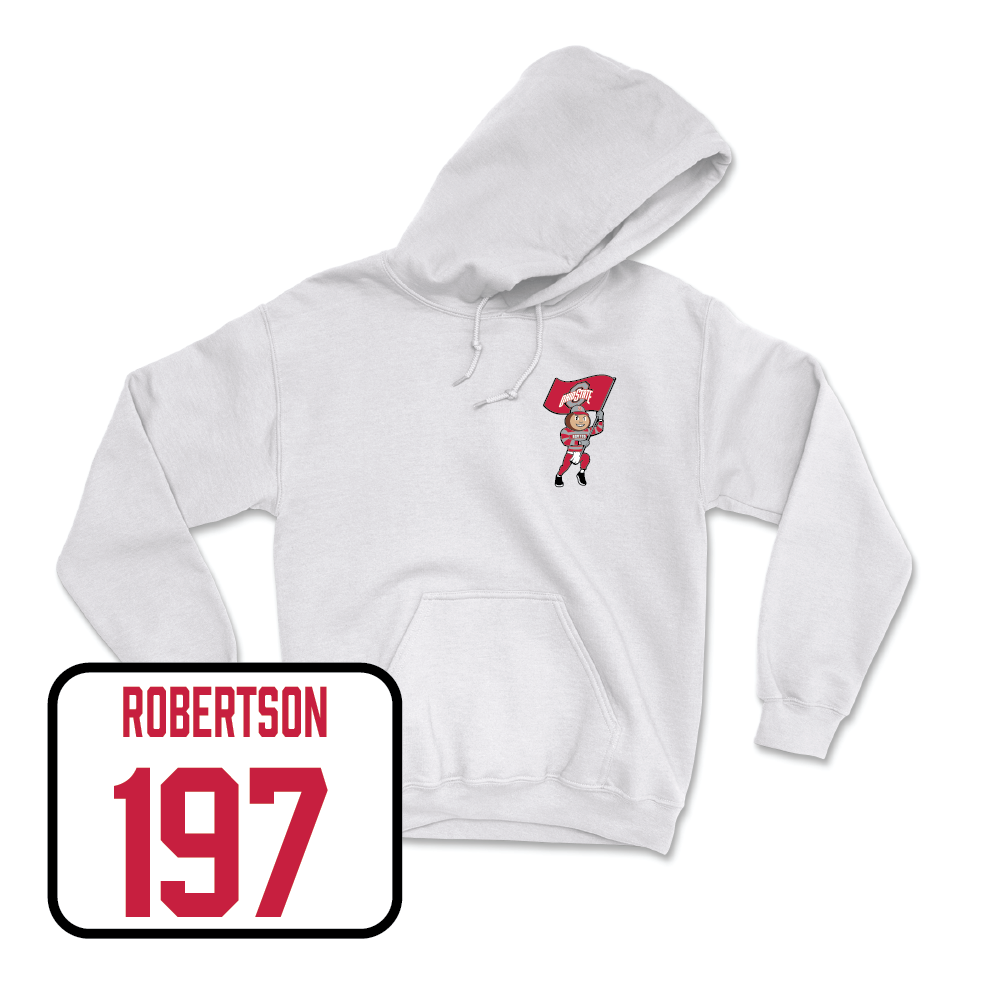 Wrestling White Brutus Hoodie - Cole Robertson