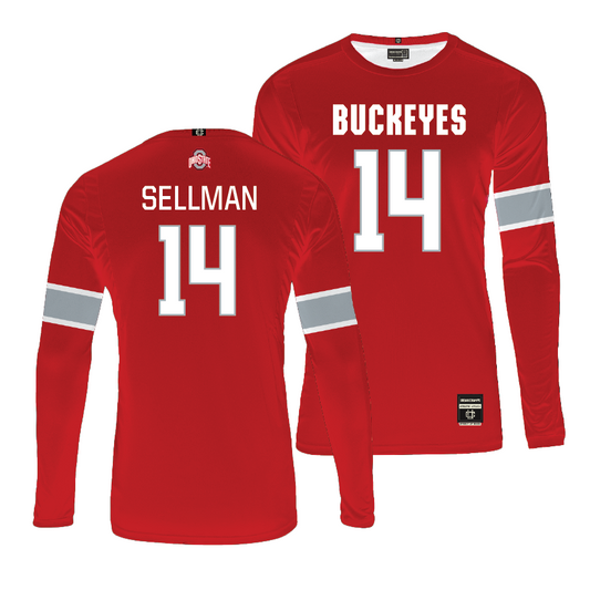 Ohio State Women's Red Volleyball Jersey  - Emerson Sellman