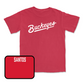 Red Fencing Script Tee - Cara Santos