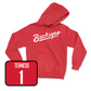 Red Men's Ice Hockey Script Hoodie - Logan Terness