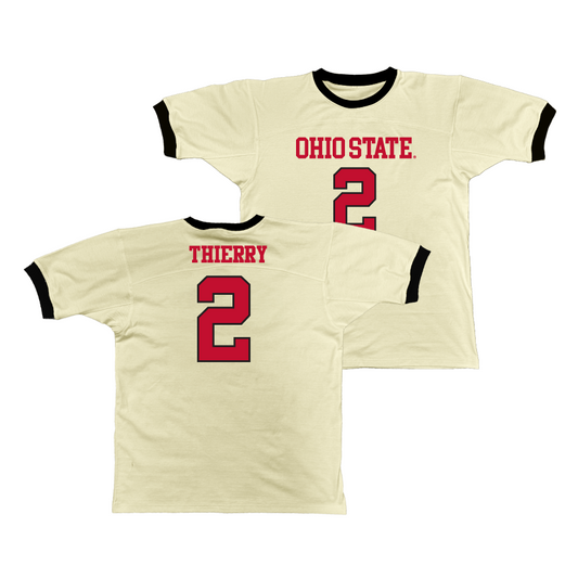 Ohio State Retro Ringer Tee - Taylor Thierry