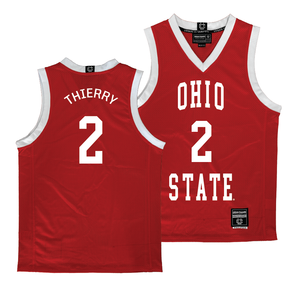 Ohio State Women's Red Basketball Jersey - Taylor Thierry | #2
