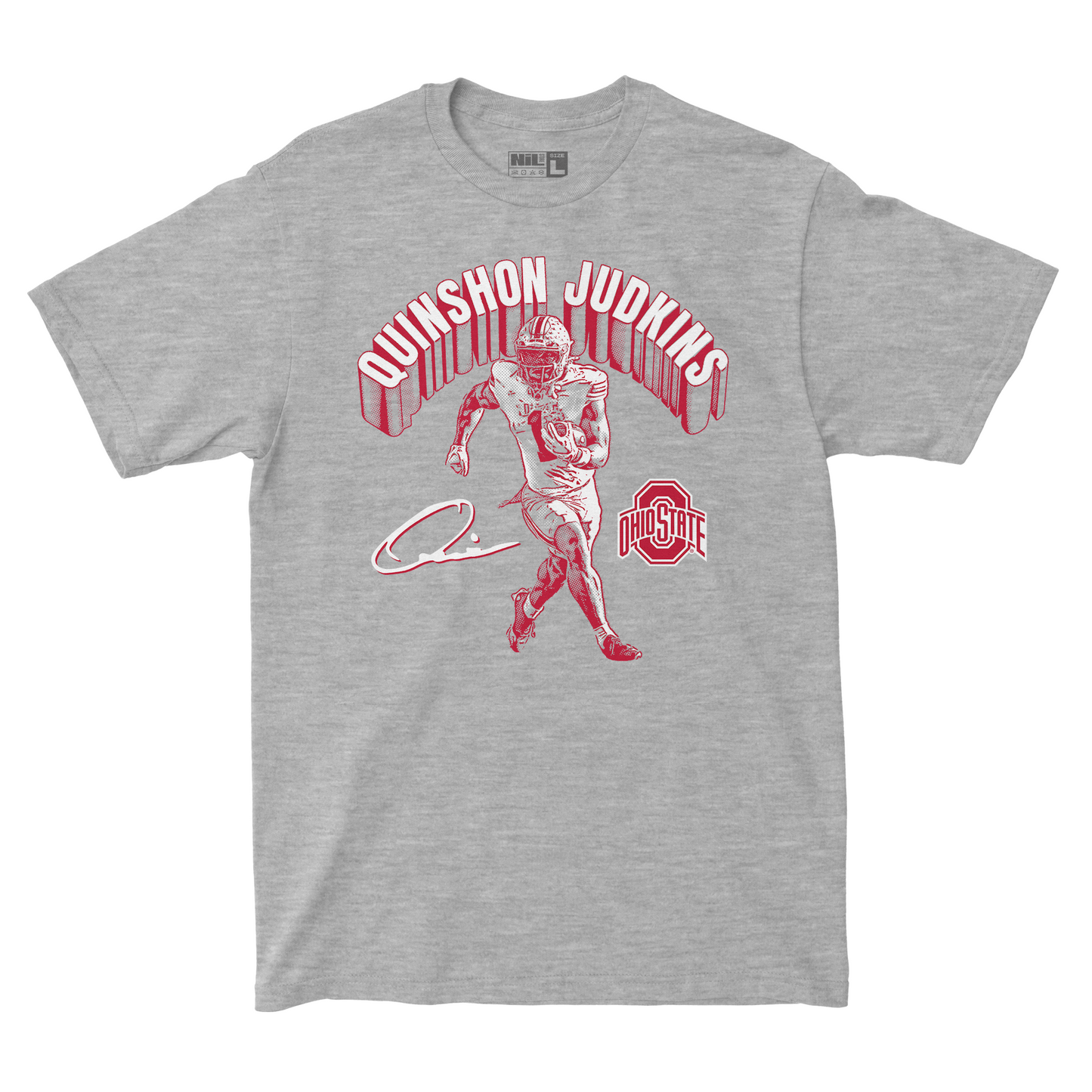 EXCLUSIVE RELEASE: Quinshon Judkins Classics Sport Grey Tee