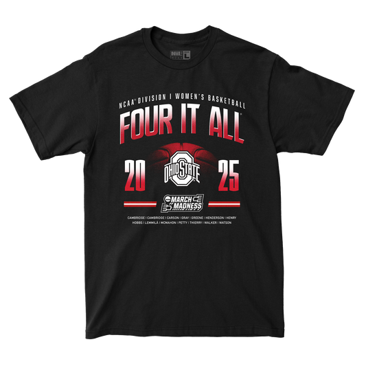 Ohio State Women's Basketball Four It All Tee