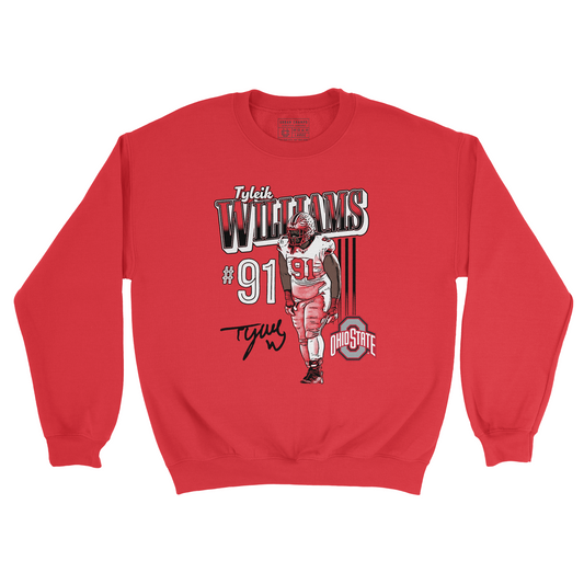 EXCLUSIVE RELEASE: Tyleik Williams Signature Red Crew