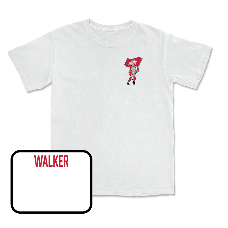 Women's Gymnastics White Brutus Comfort Colors Tee - Grace Walker