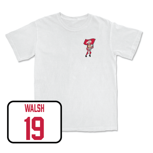 Men's Lacrosse White Brutus Comfort Colors Tee  - Jackson Walsh